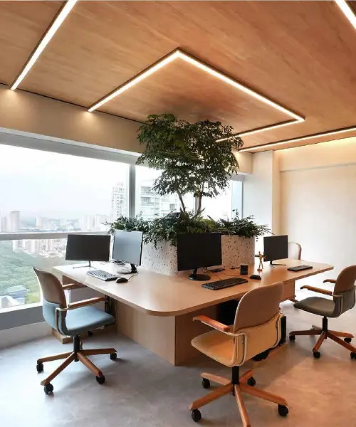 Espacios de coworking en Domani Vista, departamentos en pozo en Playa Grande, Mar del Plata