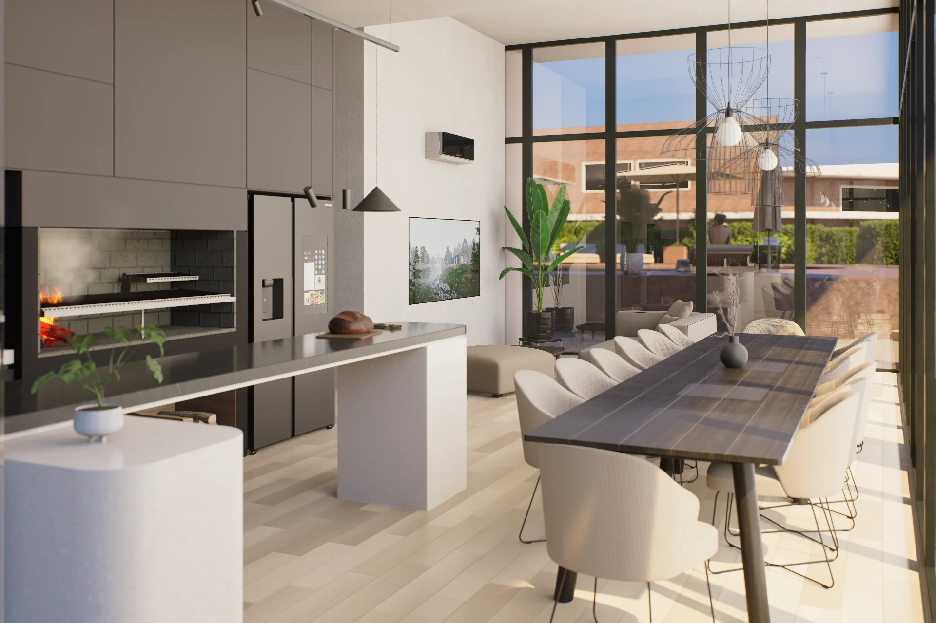 SUM con parrilla y comedor en Domani Vista