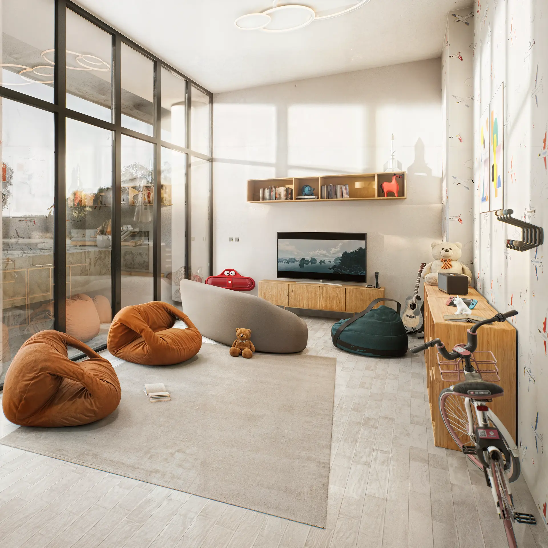Espacio interior común de Domani Vista
